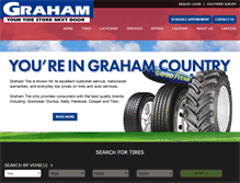 Tablet Screenshot of grahamtire.com
